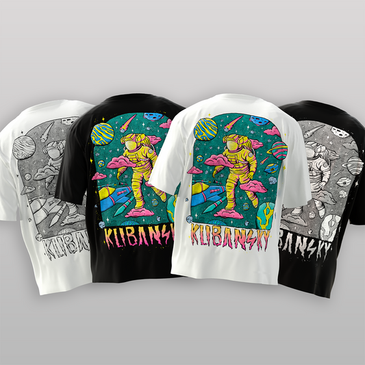 4-Pack - Beyond the Clouds Retro T-shirt (pre-order)