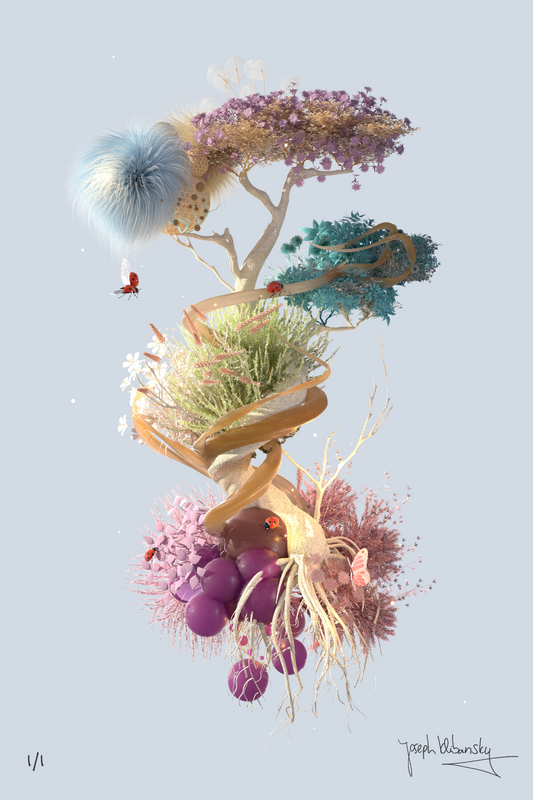 Tree of Life #846 by Joseph Klibansky