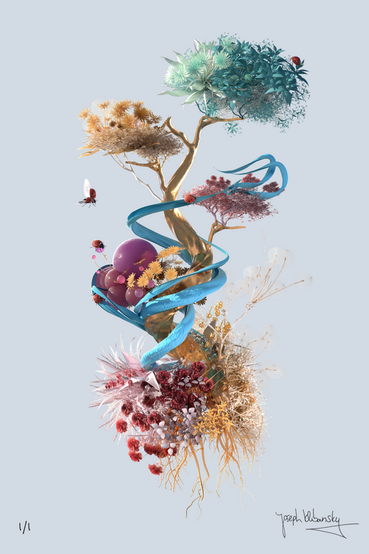 Tree of Life #861 by Joseph Klibansky