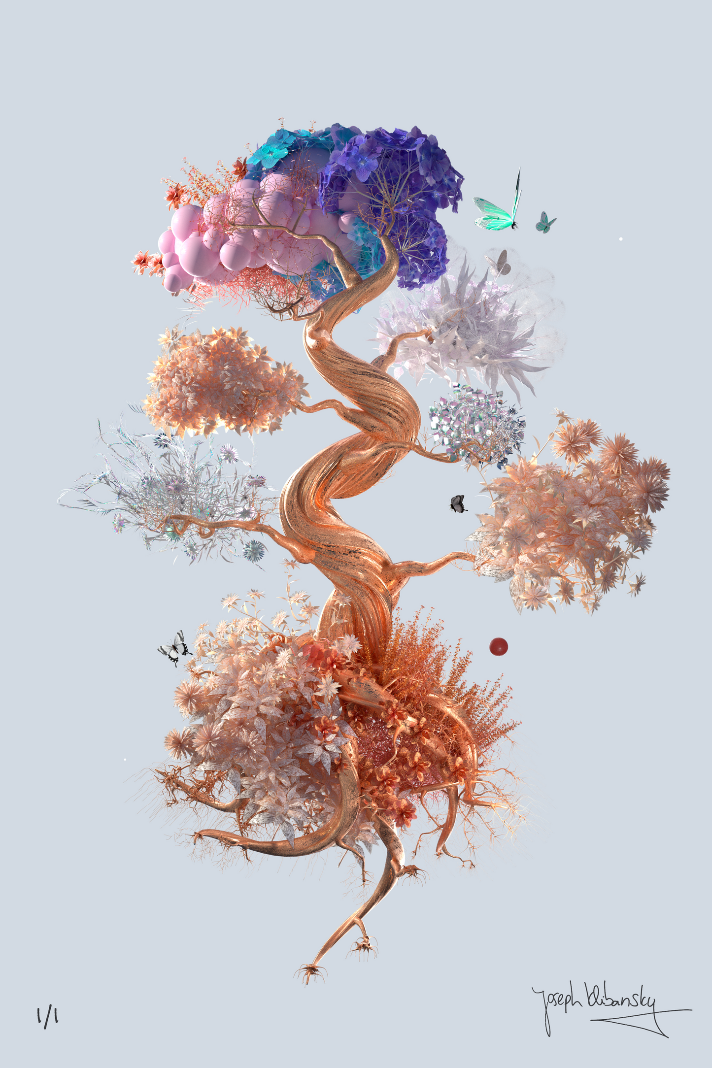 Tree of Life #874 by Joseph Klibansky