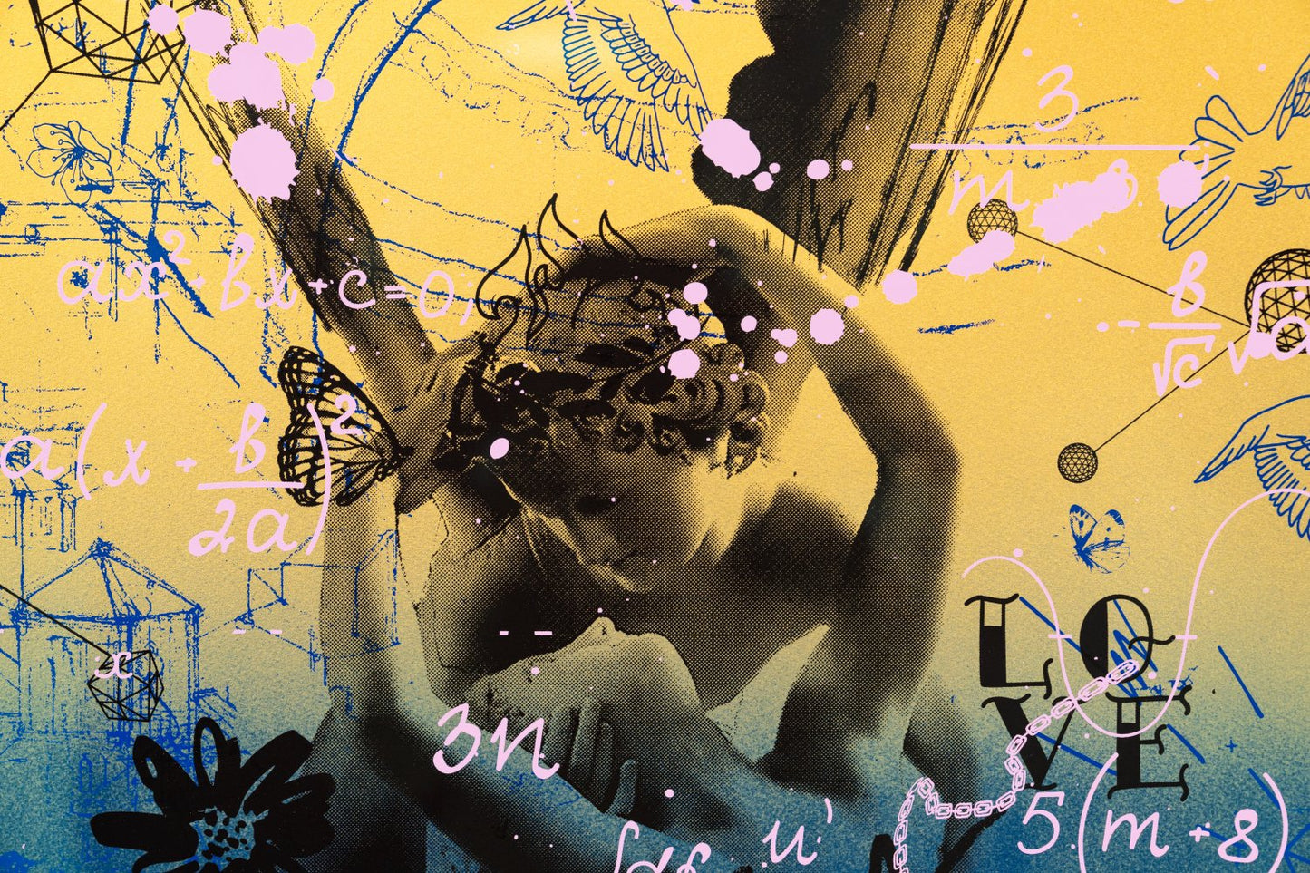 Cupid’s Kiss - Starry Night (gold, edition), 2022