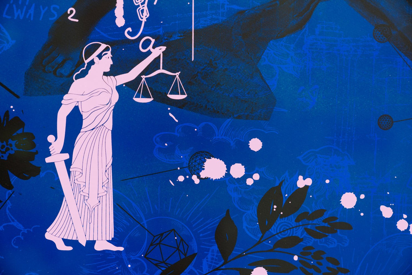 Cupid’s Kiss - Starry Night (gold, edition), 2022