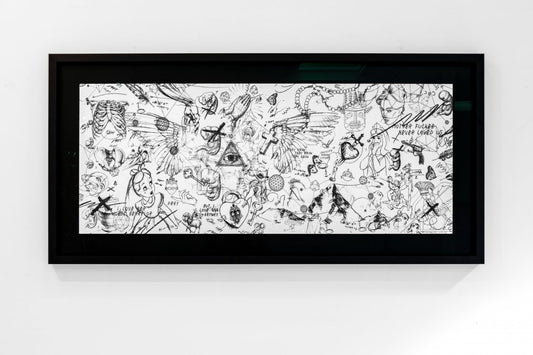 Guided by Angels (edition, white/black, diamond dust)