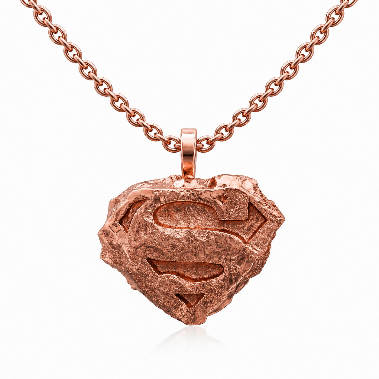 Homage to Krypton gold necklace