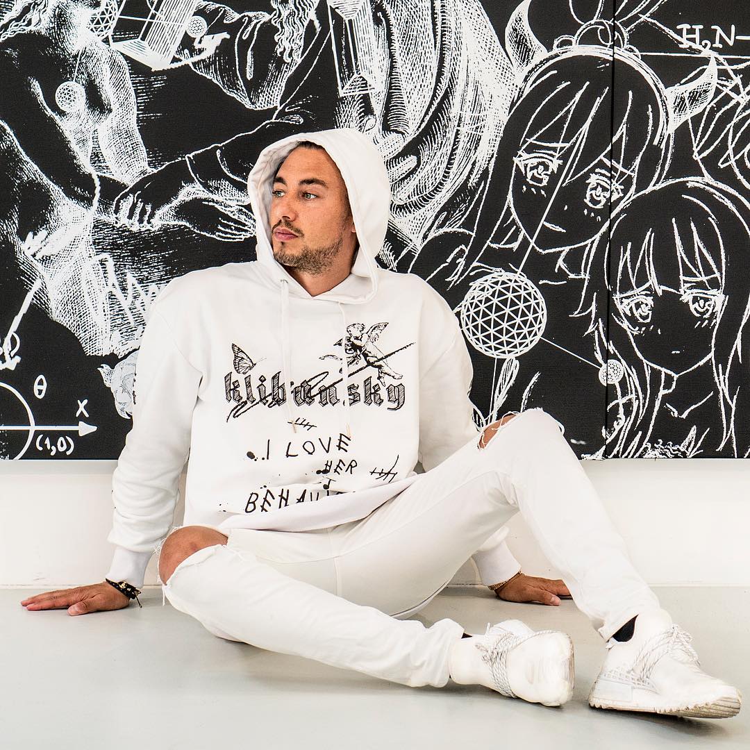 Limited Edition Hoodie I Love Her Worst Behaviour White Joseph Klibansky Shop