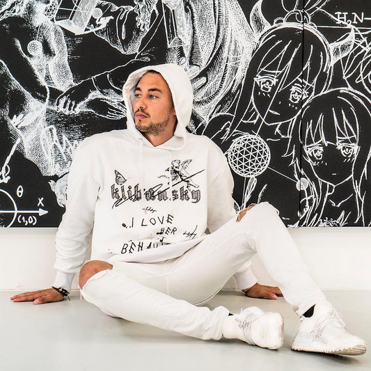Limited Edition Hoodie – I Love Her Worst Behaviour – White
