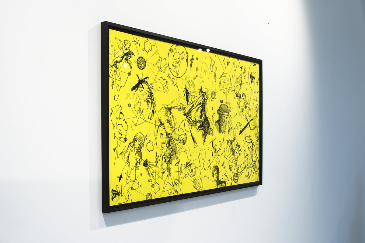 Love Me Harder (edition, yellow/black), 2017