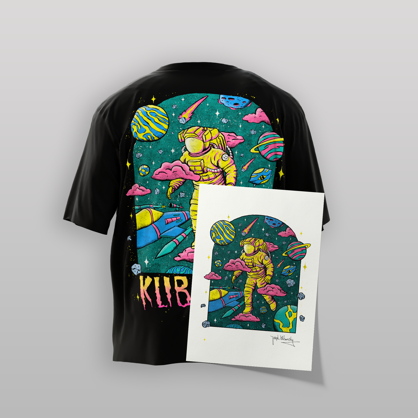 Beyond the Clouds Retro t-shirt Collector's Set (pre-order)