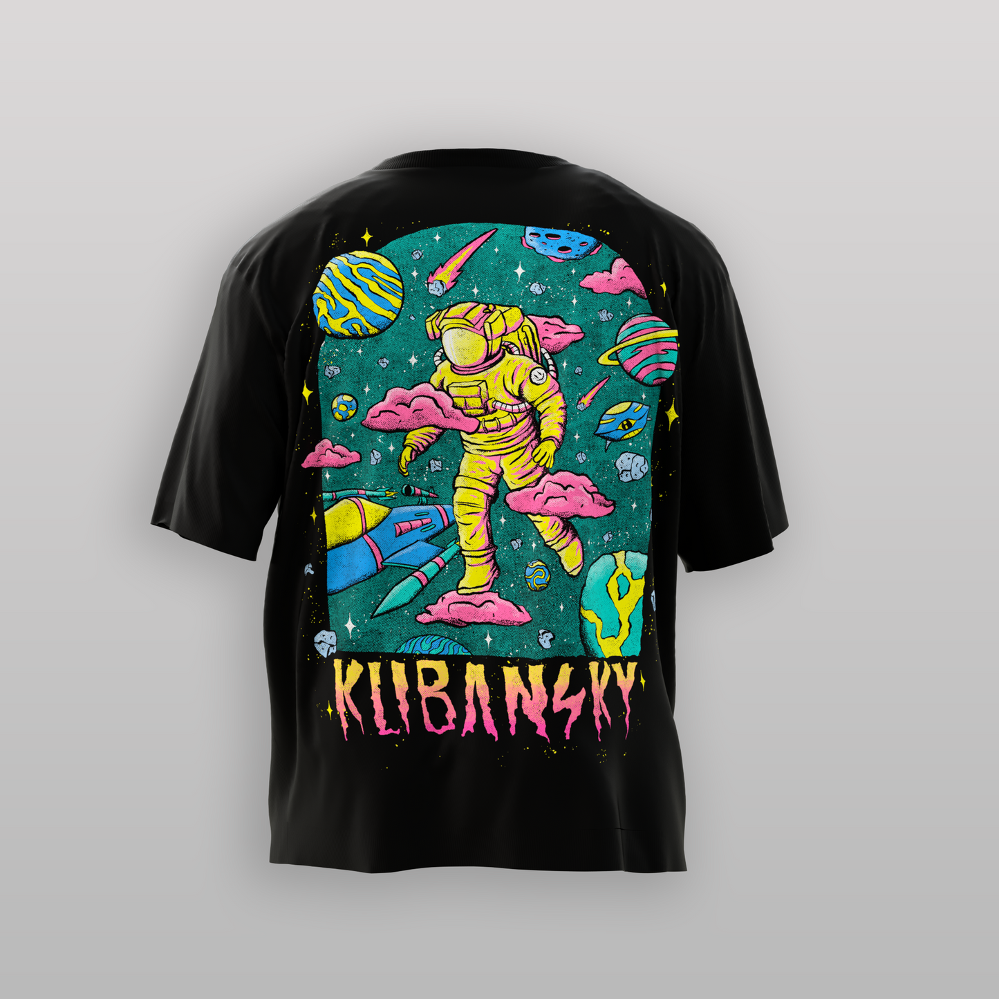4-Pack - Beyond the Clouds Retro T-shirt (pre-order)