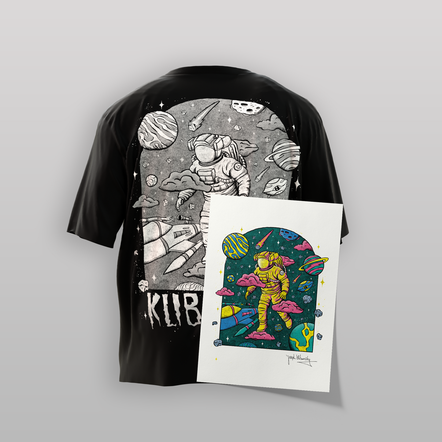 Beyond the Clouds Retro t-shirt Collector's Set (pre-order)