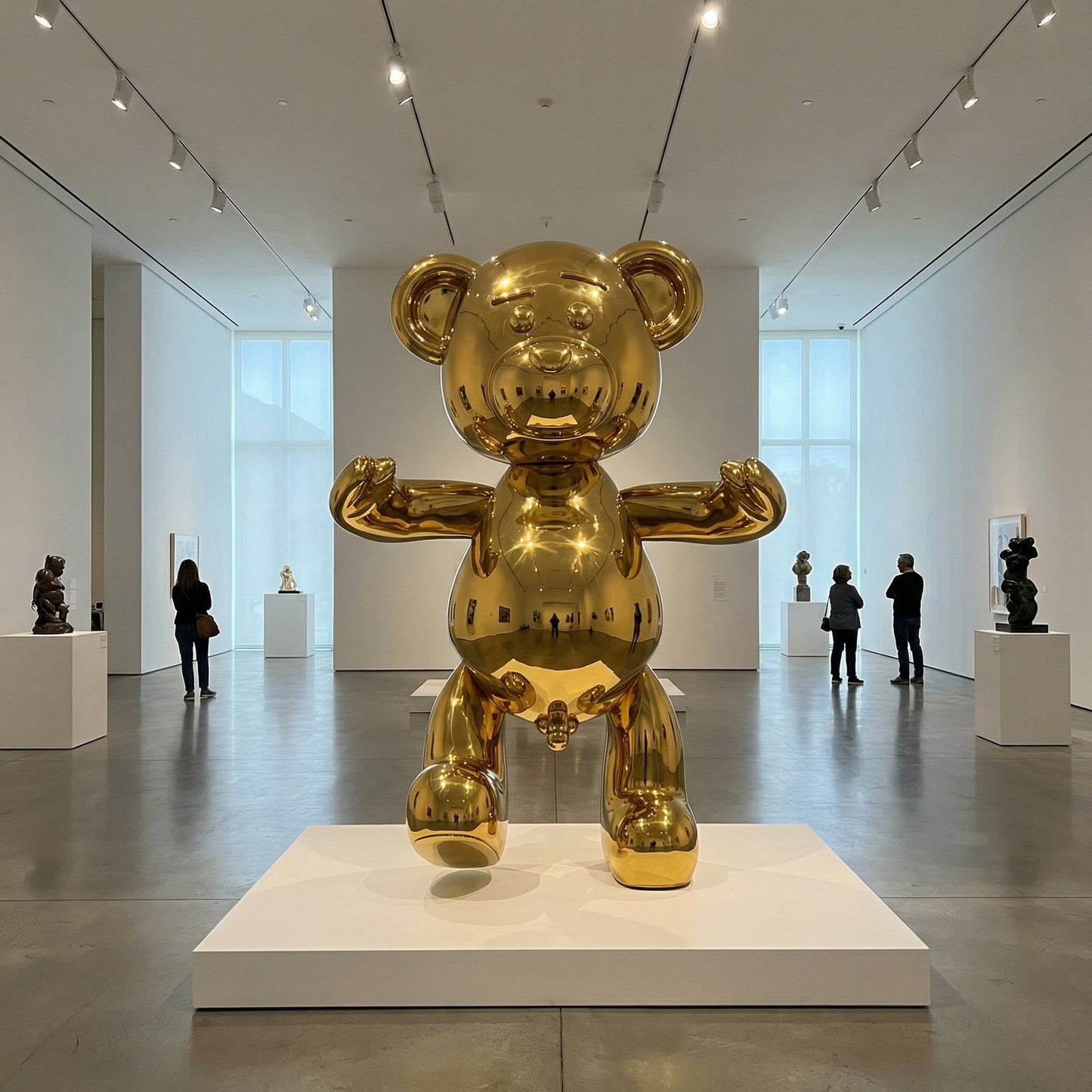 Rose Gold - Bare Hug Necklace - Small (25 mm)