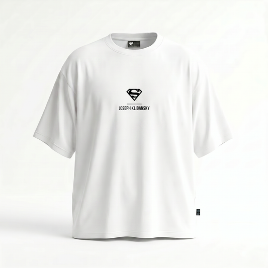 Lockup Logo (Superman x Joseph Klibansky) T-Shirt White