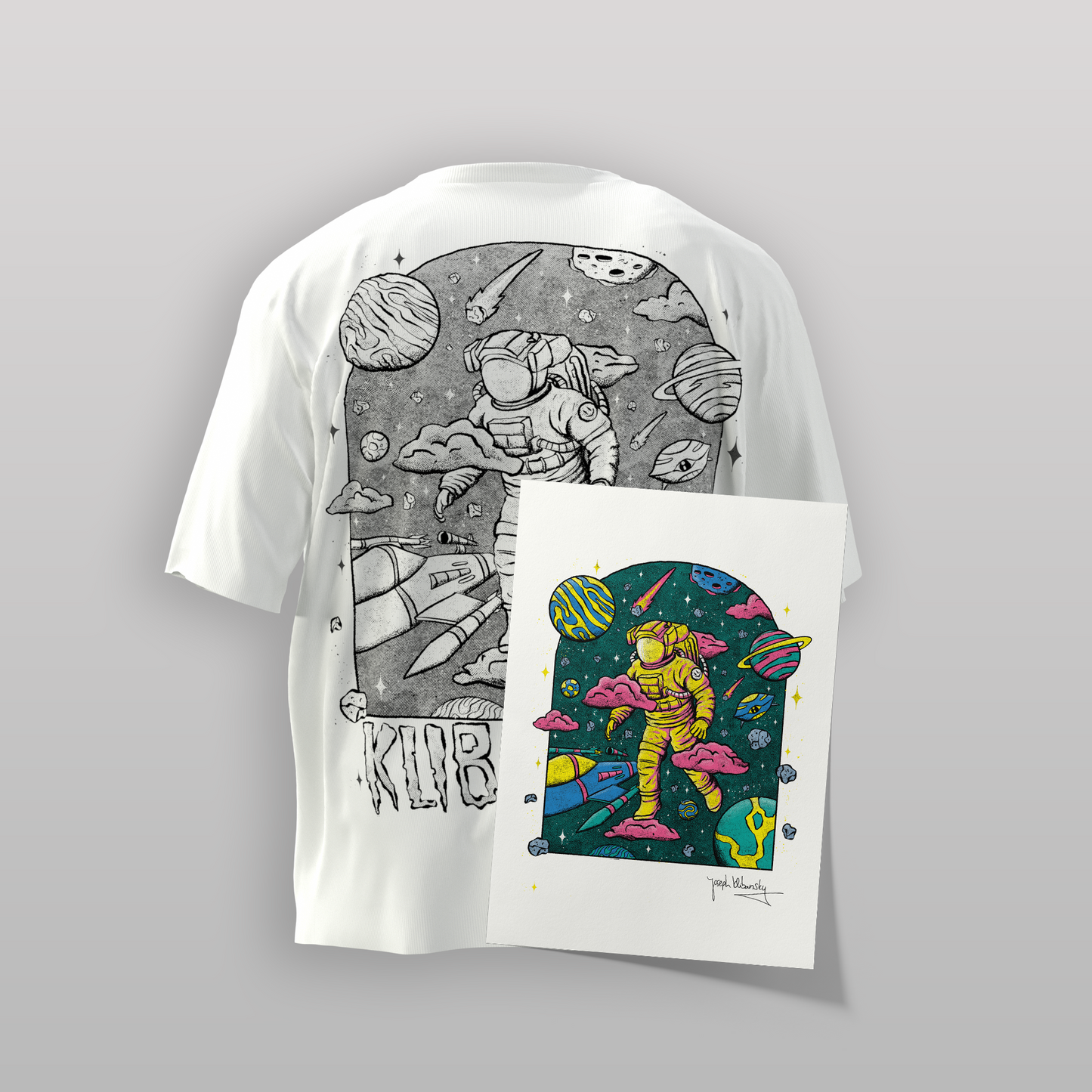 Beyond the Clouds Retro t-shirt Collector's Set (pre-order)