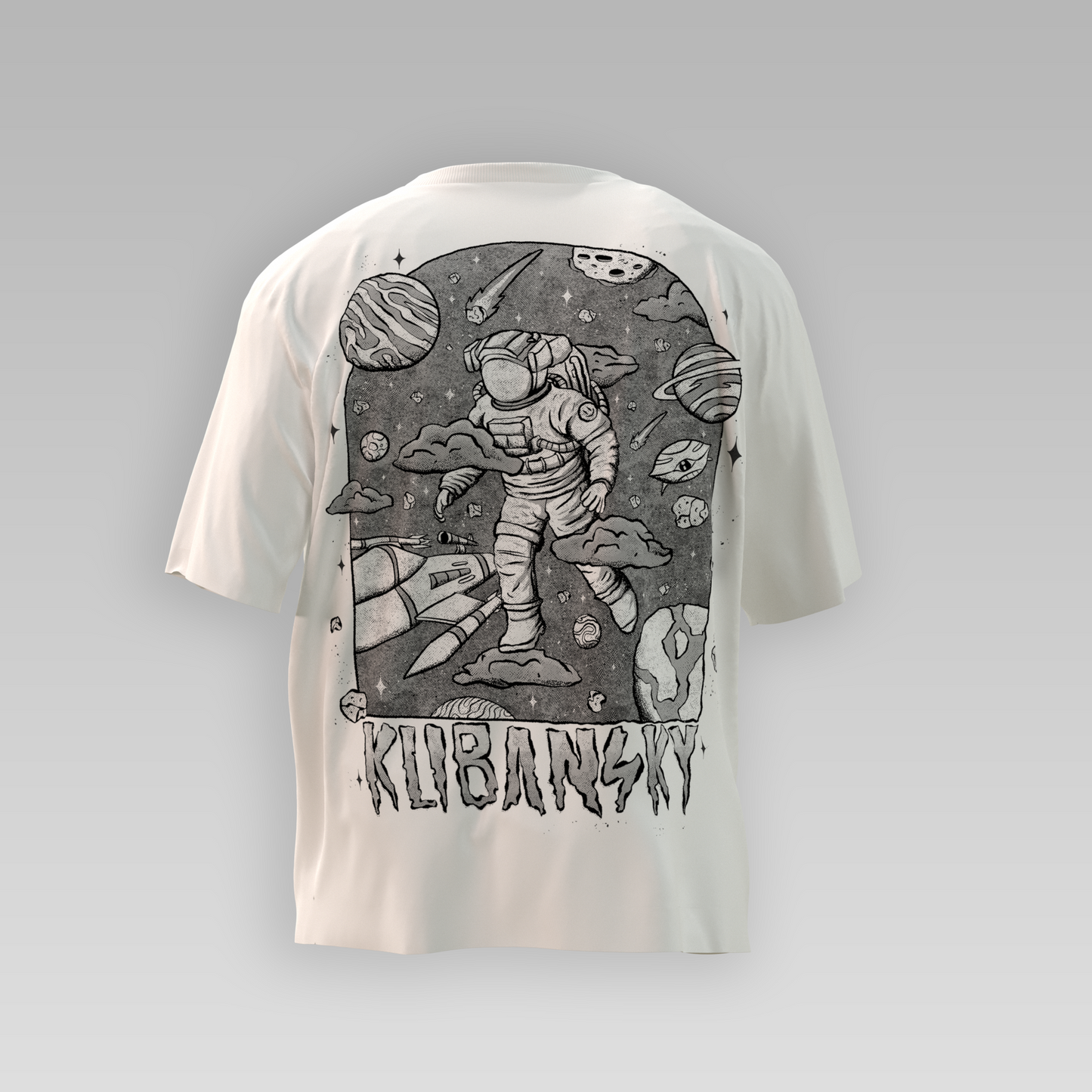 Beyond the Clouds Retro t-shirt (pre-order)