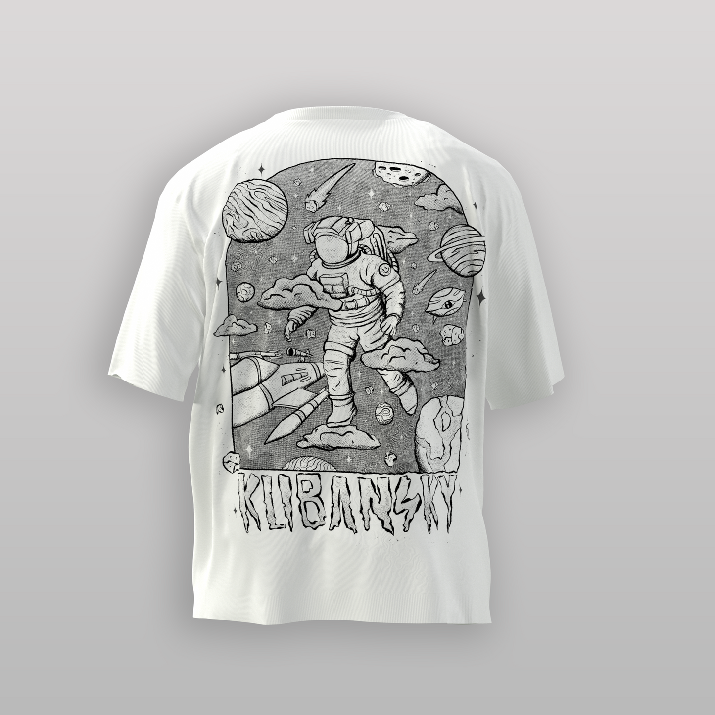 4-Pack - Beyond the Clouds Retro T-shirt (pre-order)