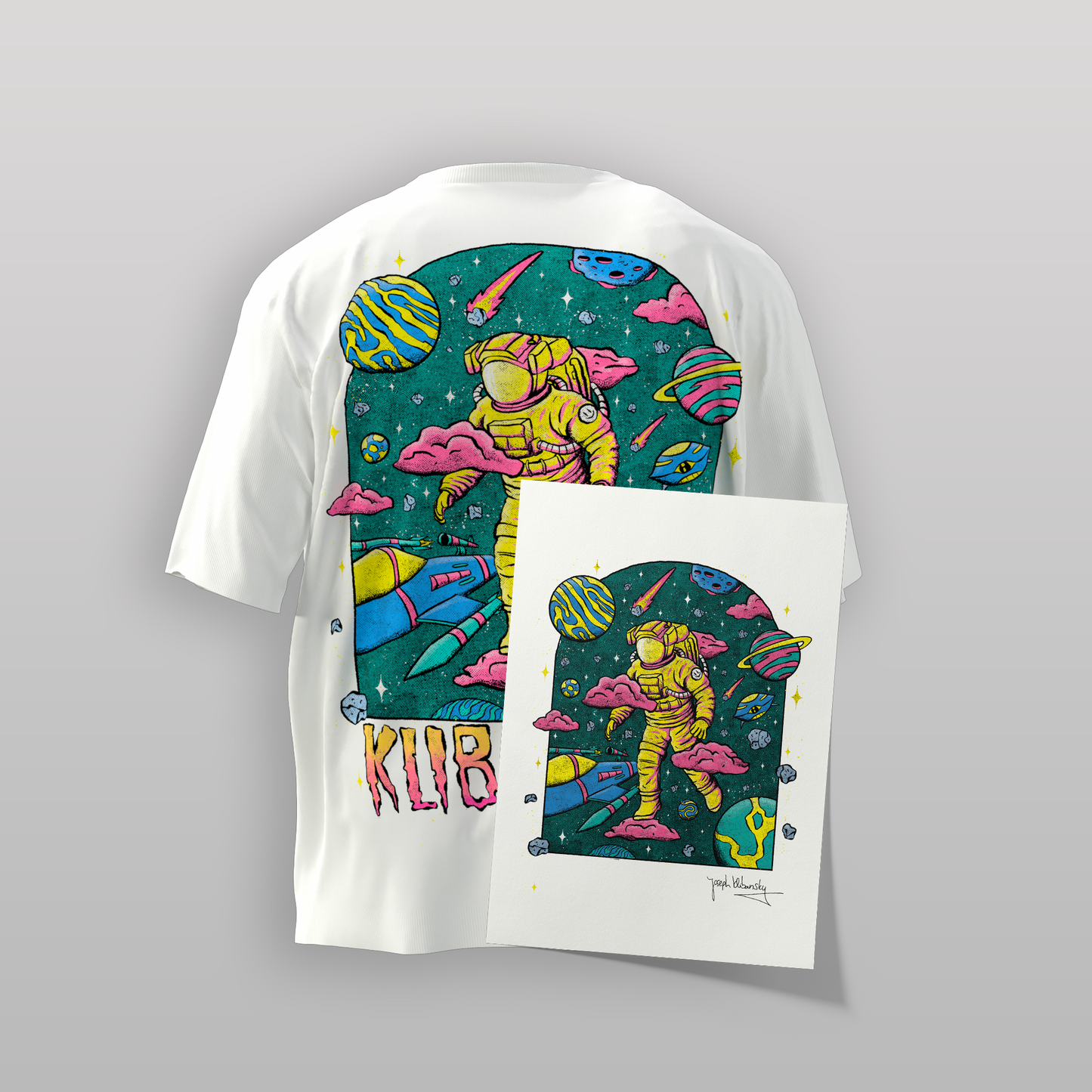 Beyond the Clouds Retro t-shirt Collector's Set (pre-order)