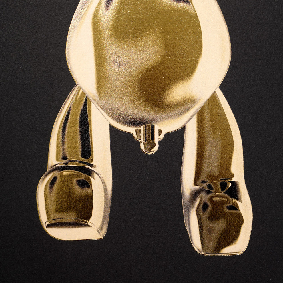 Bare Hug - The Foil Edition - Gold on Black - Fine Art Print – Joseph ...
