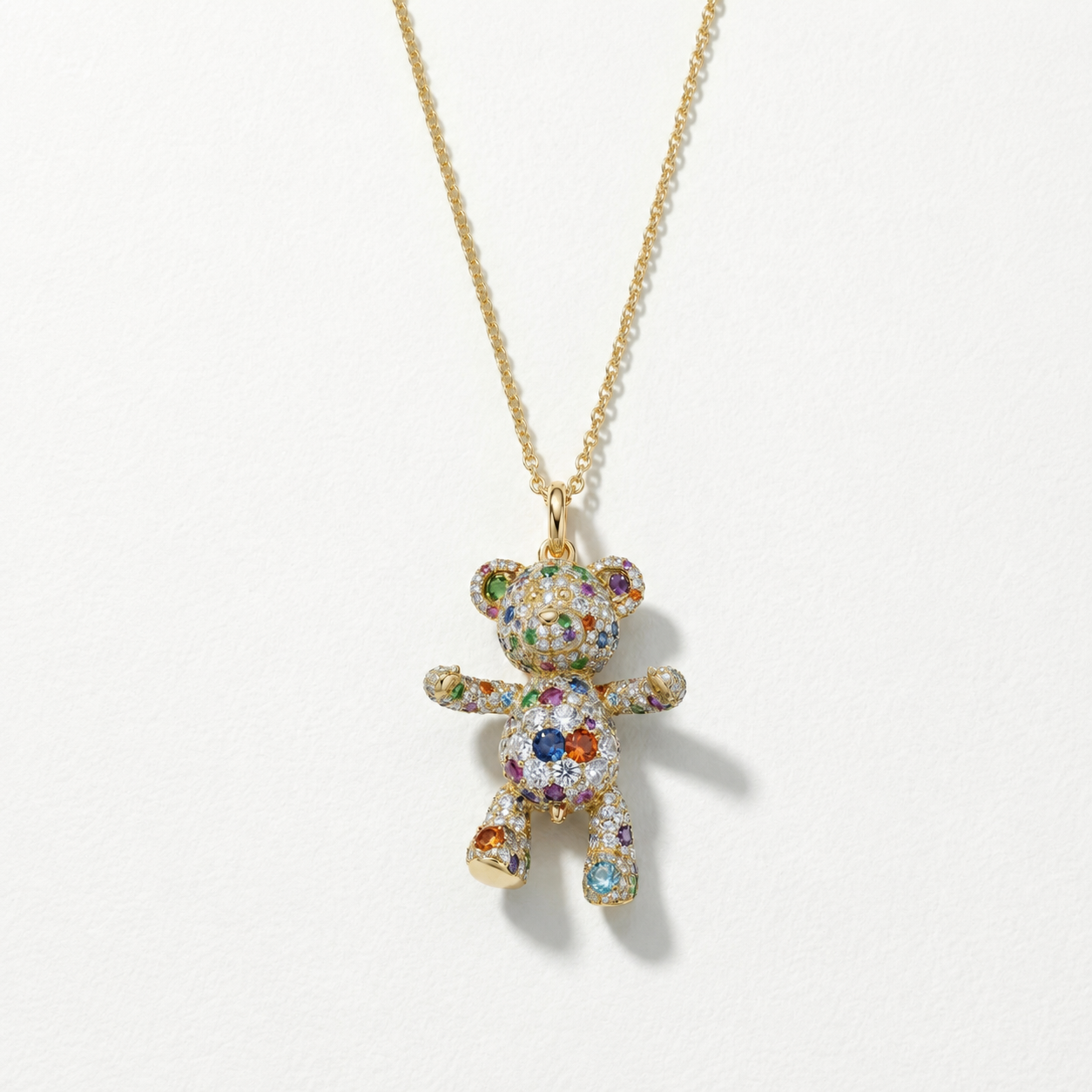 Bare Hug Necklace - Confetti