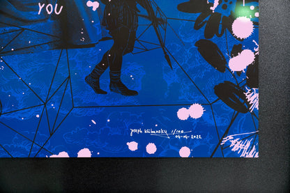 Cupid’s Kiss - Starry Night (gold, edition), 2022