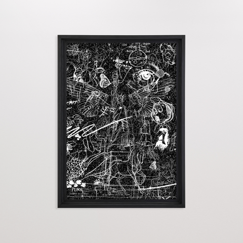 Fall For Me (black/white, diamond dust)