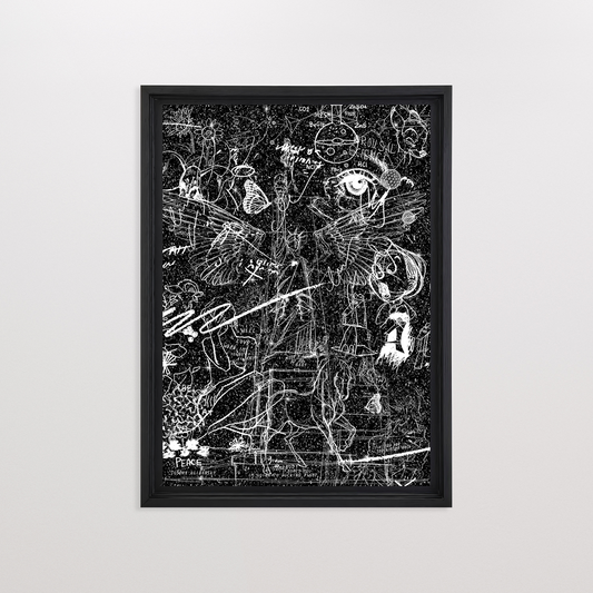 Fall For Me (black/white, diamond dust)