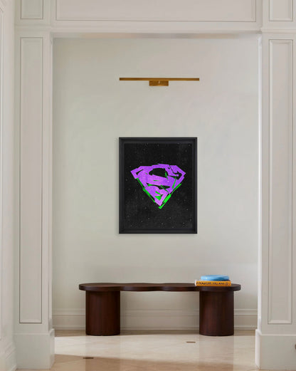 Still Unbroken (Superman x Joseph Klibansky) Diamond Dust Fine Art Print