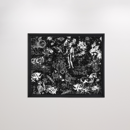 Love You Back (black/white, diamond dust)