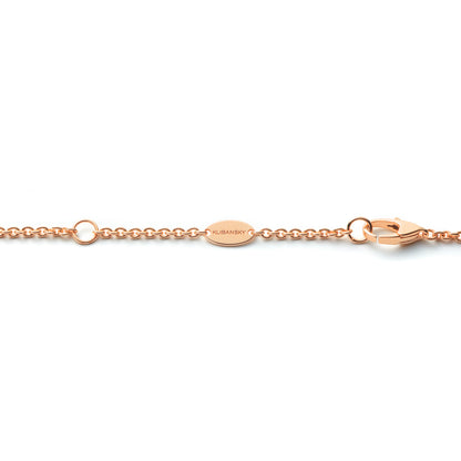 Rose Gold - Bare Hug Necklace - Large (40 mm)