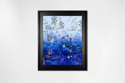 Sky Flowers (edition, blue), 2022