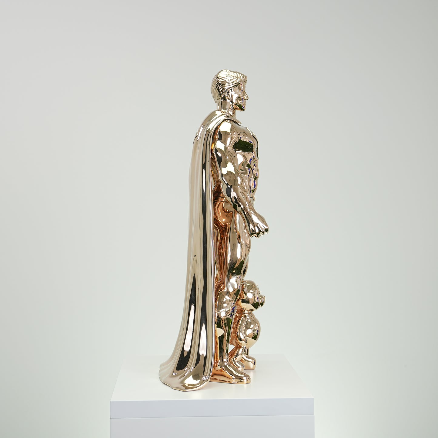 Guardian of Hope - Full polished bronze