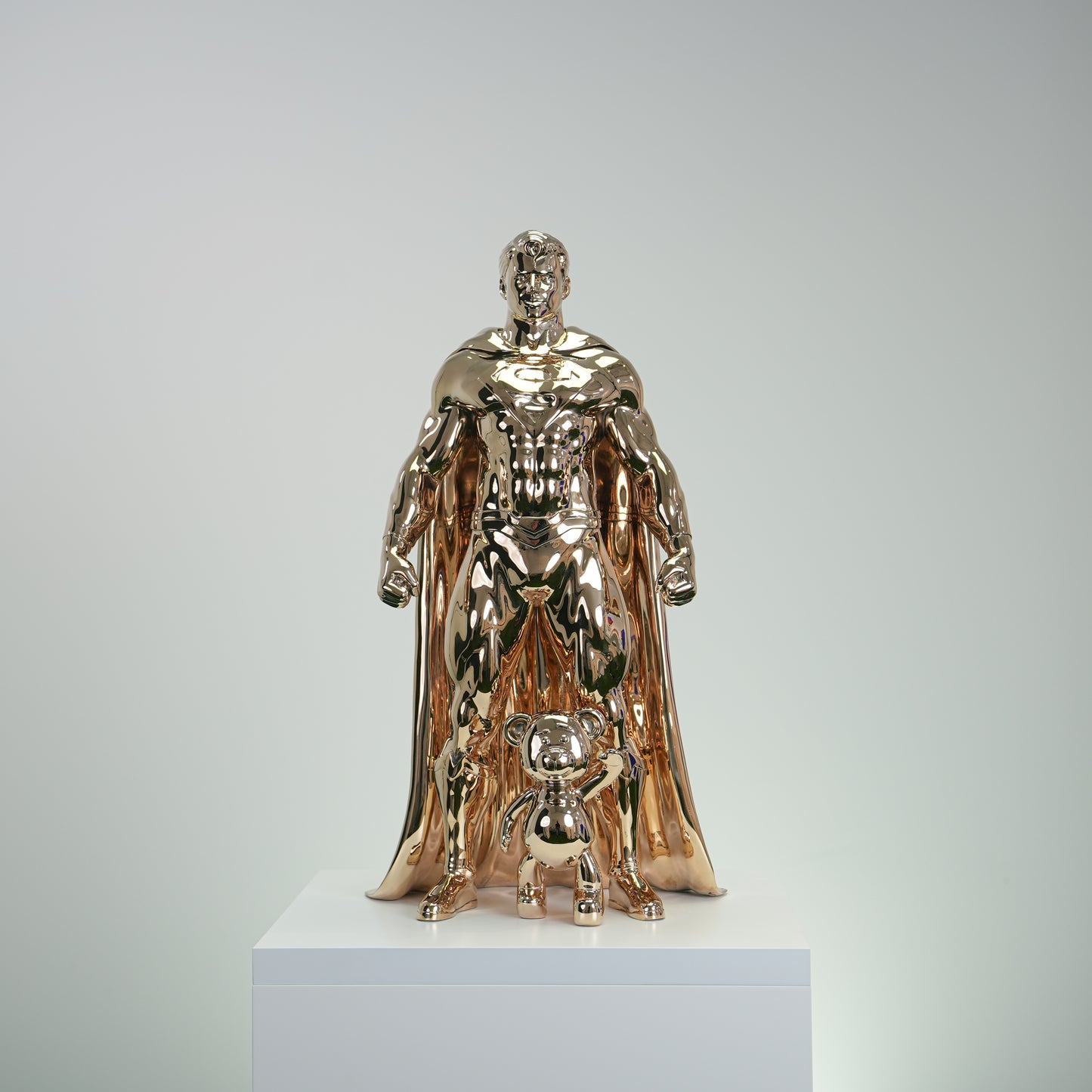 Guardian of Hope - Full polished bronze