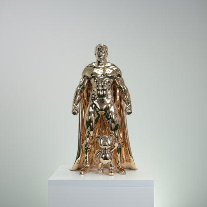 Guardian of Hope - Full polished bronze