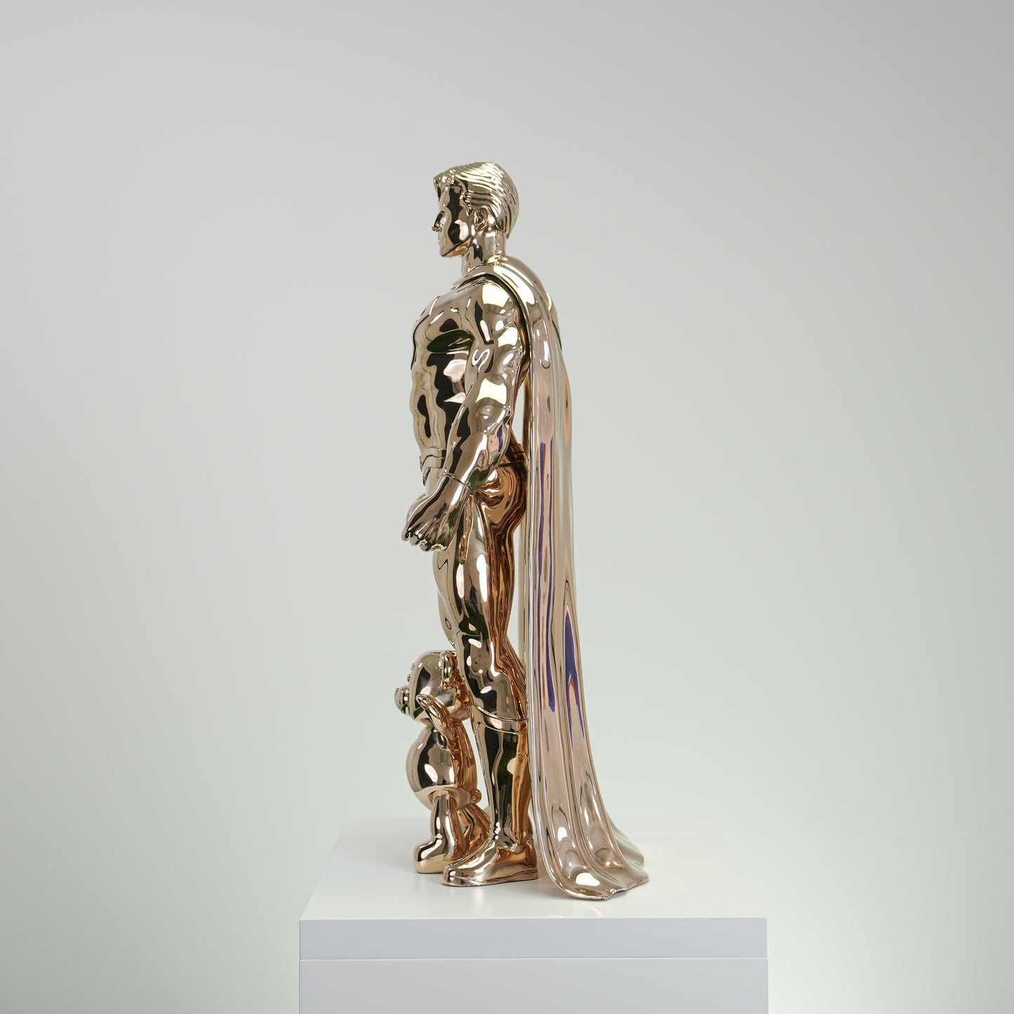 Guardian of Hope - Full polished bronze