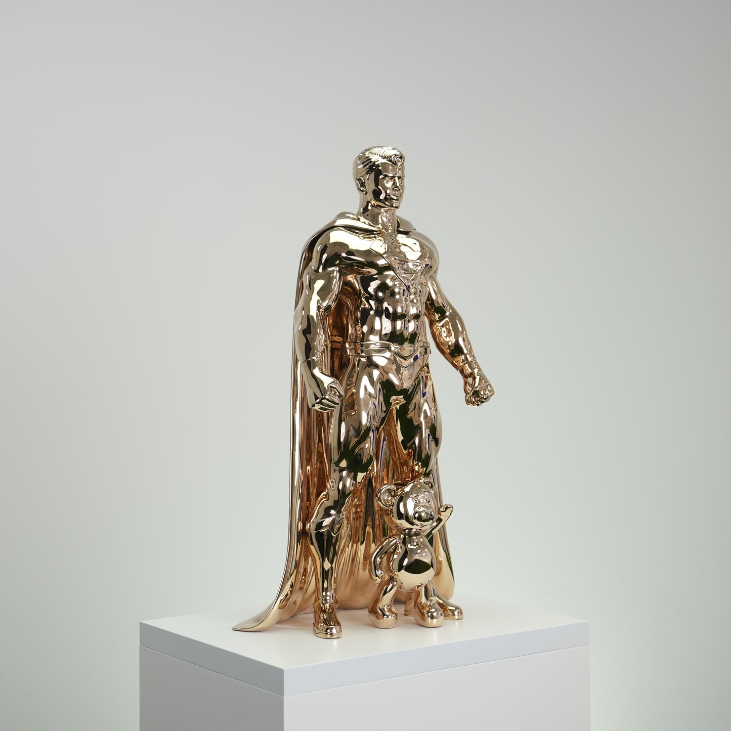 Guardian of Hope - Full polished bronze