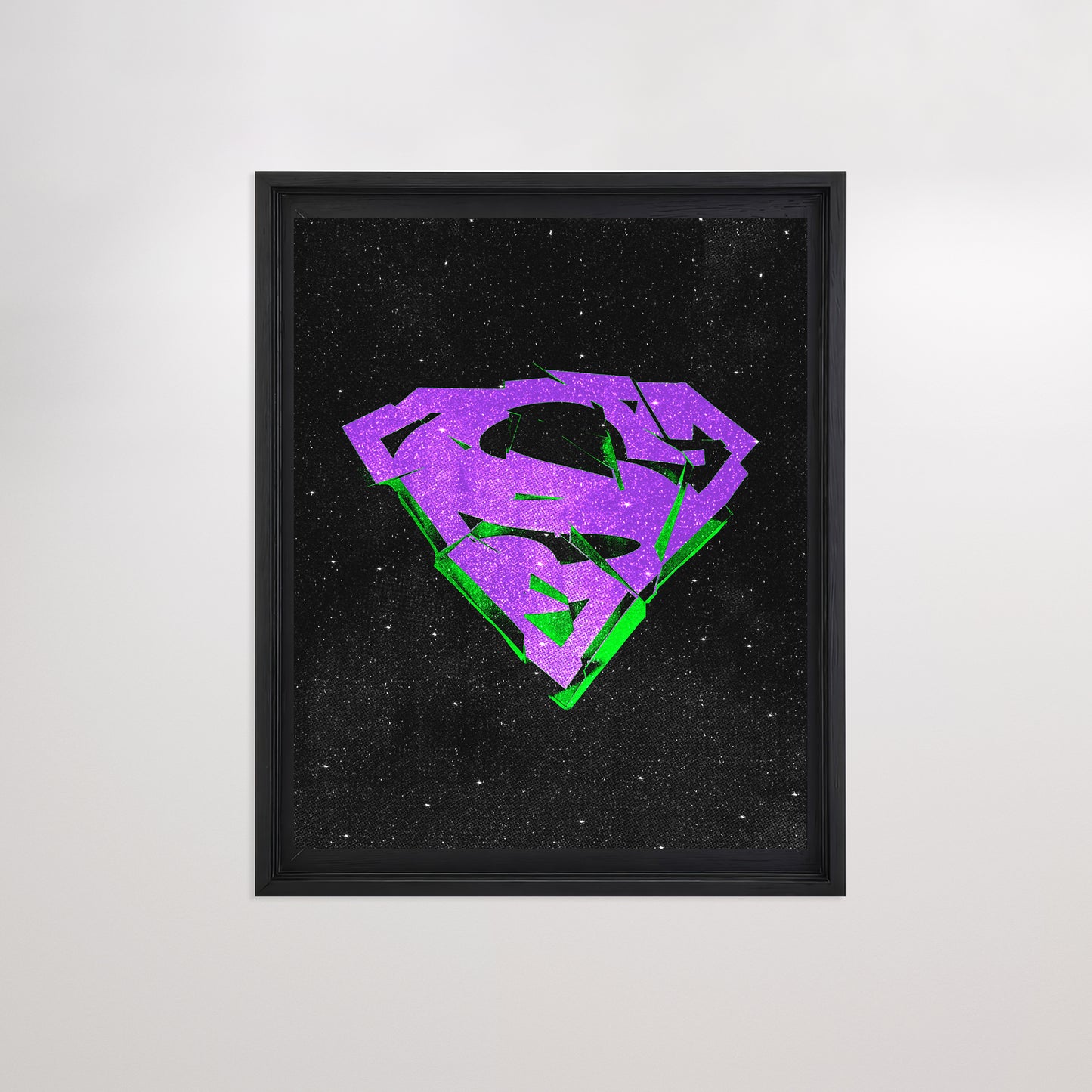 Still Unbroken (Superman x Joseph Klibansky) Diamond Dust Fine Art Print