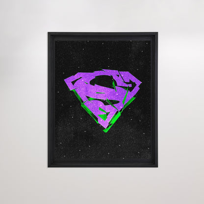 Still Unbroken (Superman x Joseph Klibansky) Diamond Dust Fine Art Print