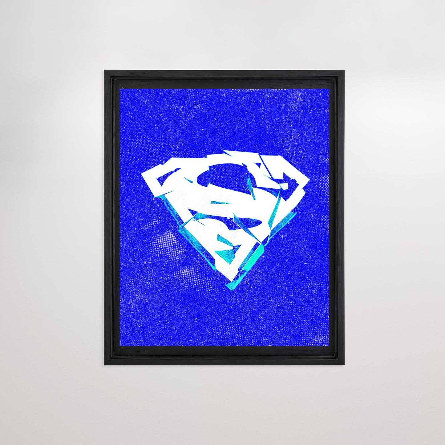 Still Unbroken (Superman x Joseph Klibansky) Diamond Dust Fine Art Print