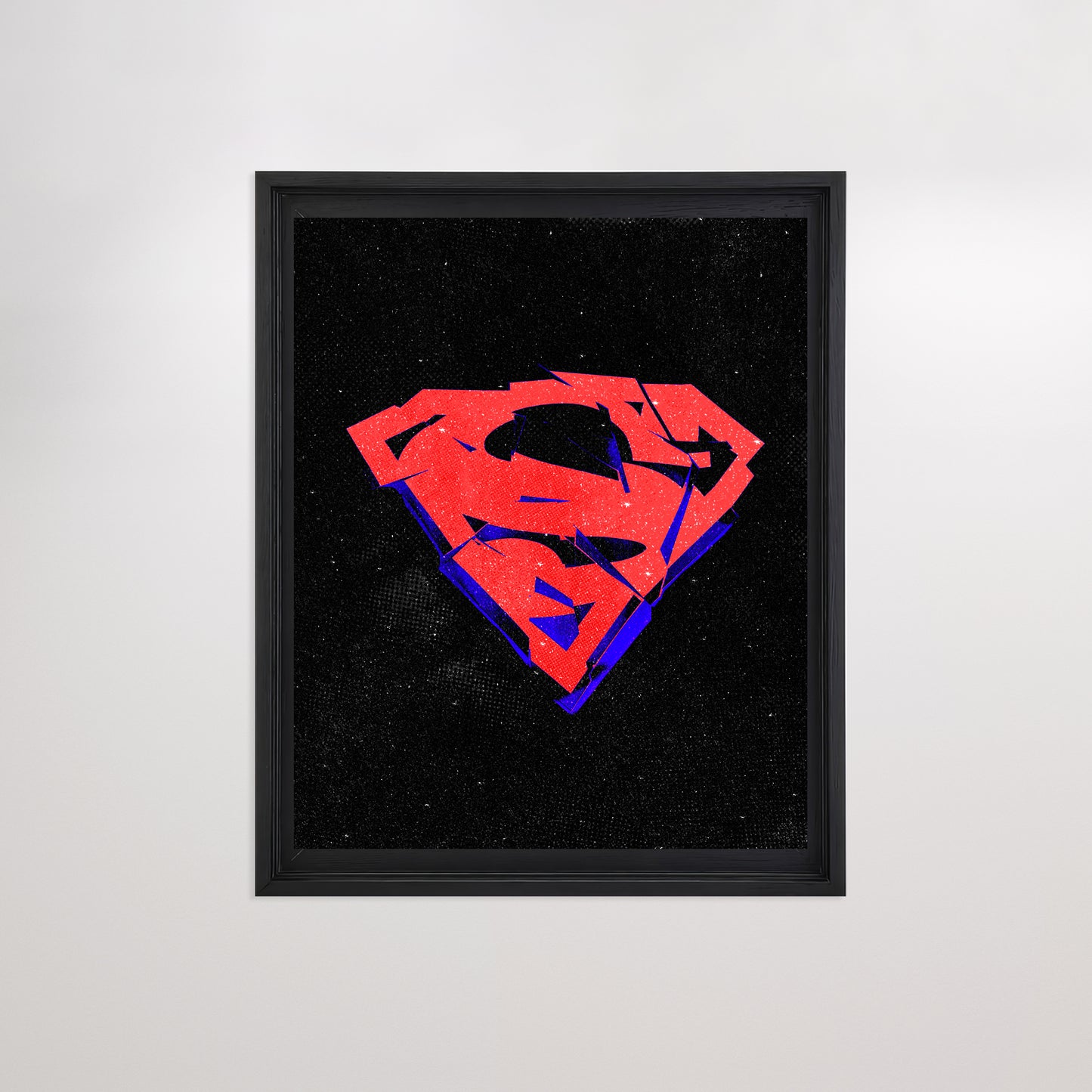 Still Unbroken (Superman x Joseph Klibansky) Diamond Dust Fine Art Print
