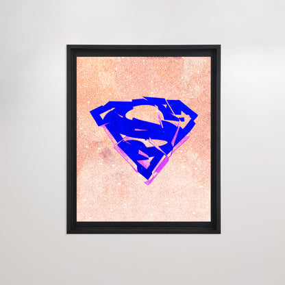 Still Unbroken (Superman x Joseph Klibansky) Diamond Dust Fine Art Print