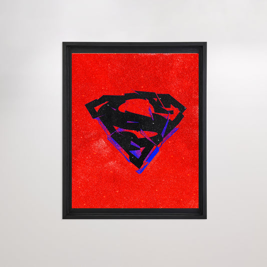 Still Unbroken (Superman x Joseph Klibansky) Diamond Dust Fine Art Print