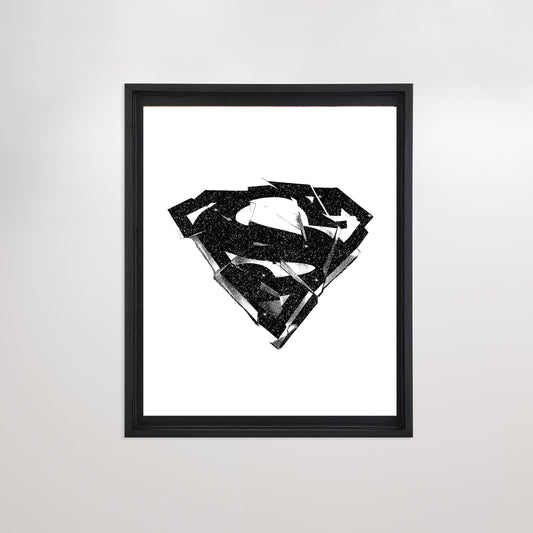 Still Unbroken (Superman x Joseph Klibansky) Diamond Dust Fine Art Print