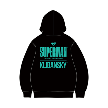 Superman Hero of Tomorrow (Superman x Joseph Klibansky) Hoodie Black