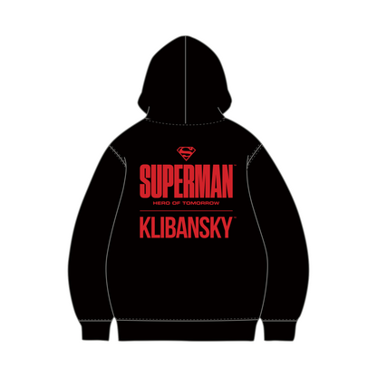 Superman Hero of Tomorrow (Superman x Joseph Klibansky) Hoodie Black