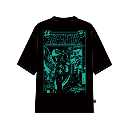 Supergirl Kiss (Superman x Joseph Klibansky) T-Shirt Black