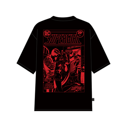 Supergirl Kiss (Superman x Joseph Klibansky) T-Shirt Black