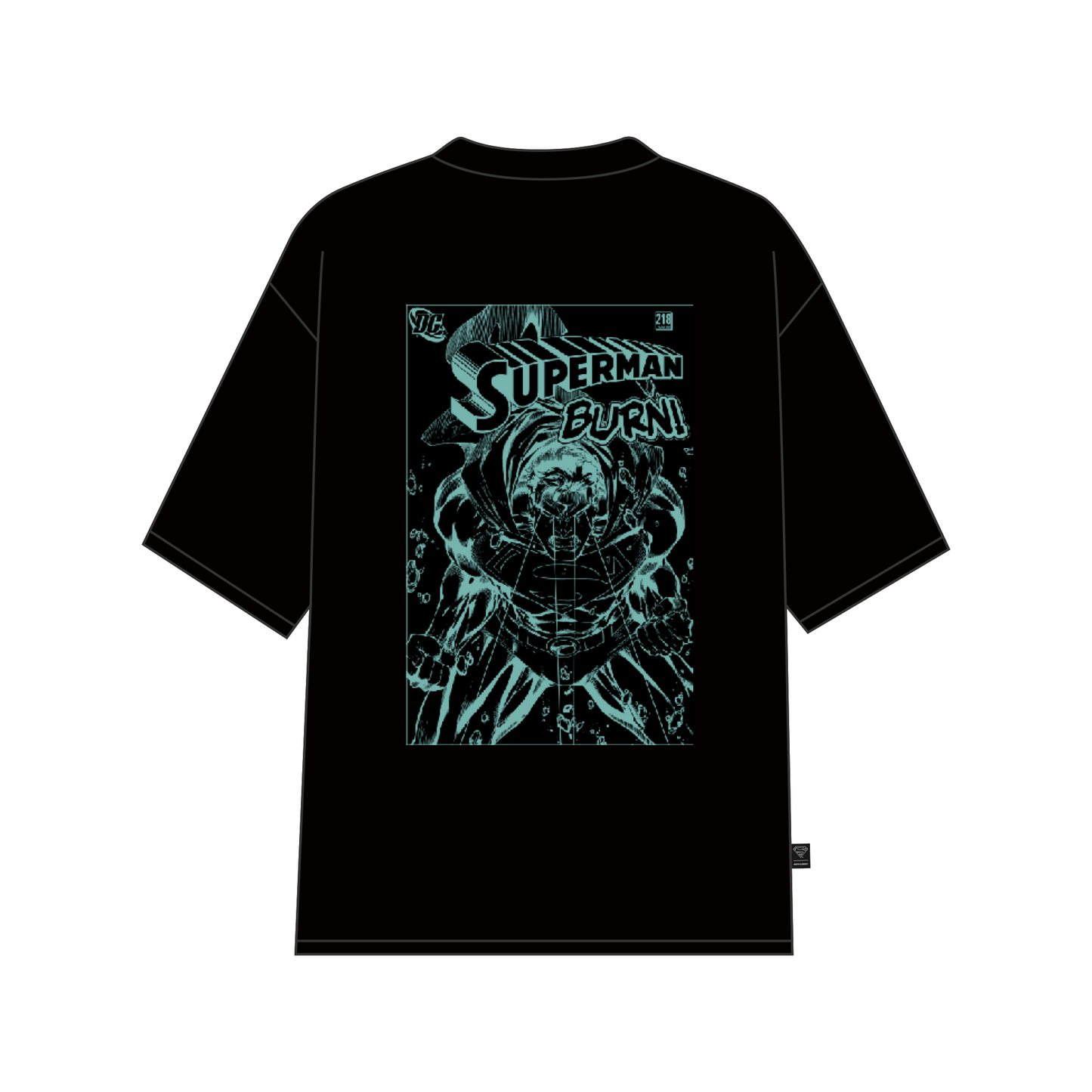 Superman Burn (Superman x Joseph Klibansky) T-Shirt Black