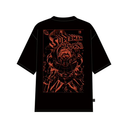 Superman Burn (Superman x Joseph Klibansky) T-Shirt Black