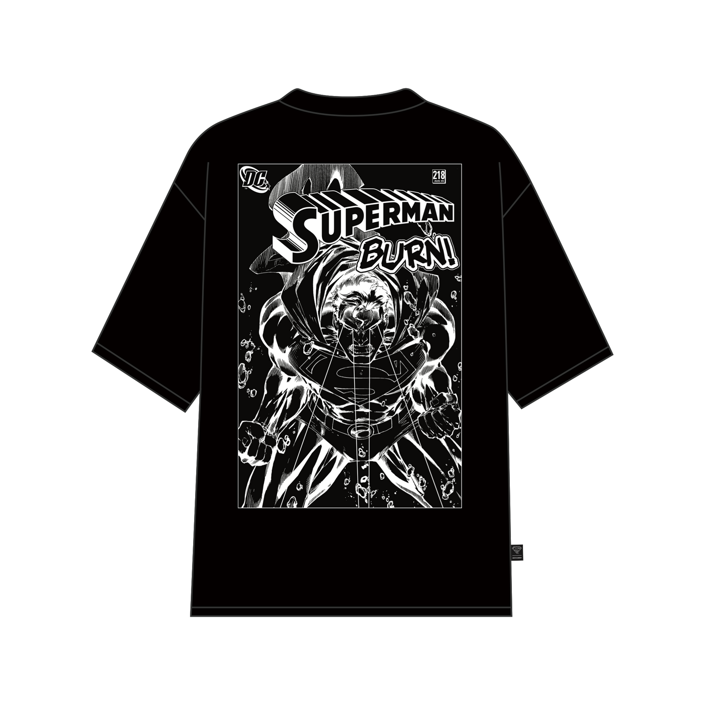 Superman Burn (Superman x Joseph Klibansky) T-Shirt Black