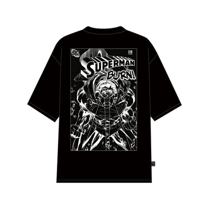 Superman Burn (Superman x Joseph Klibansky) T-Shirt Black