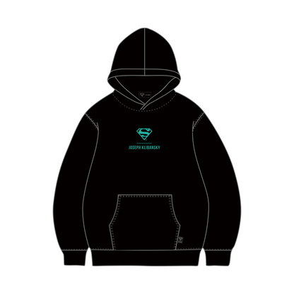 Superman Burn (Superman x Joseph Klibansky) Hoodie Black